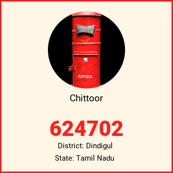 Chittoor pin code, district Dindigul in Tamil Nadu