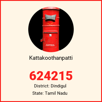 Kattakoothanpatti pin code, district Dindigul in Tamil Nadu