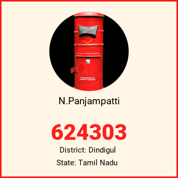 N.Panjampatti pin code, district Dindigul in Tamil Nadu