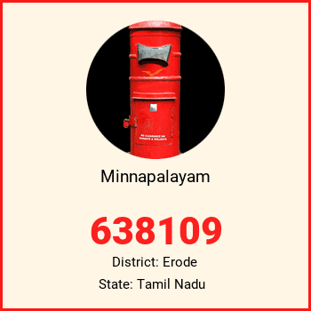 Minnapalayam pin code, district Erode in Tamil Nadu