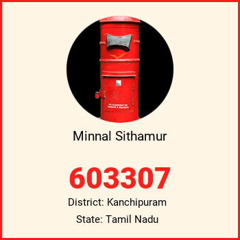 Minnal Sithamur pin code, district Kanchipuram in Tamil Nadu