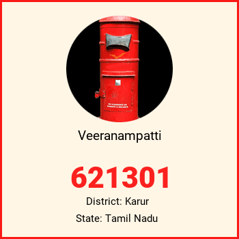 Veeranampatti pin code, district Karur in Tamil Nadu