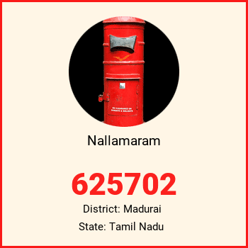 Nallamaram pin code, district Madurai in Tamil Nadu
