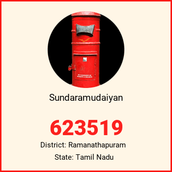 Sundaramudaiyan pin code, district Ramanathapuram in Tamil Nadu