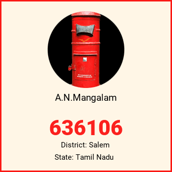 A.N.Mangalam pin code, district Salem in Tamil Nadu