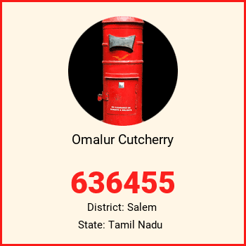 Omalur Cutcherry pin code, district Salem in Tamil Nadu