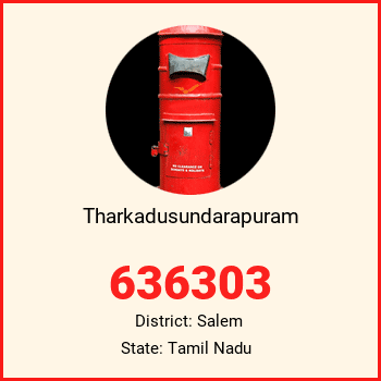 Tharkadusundarapuram pin code, district Salem in Tamil Nadu