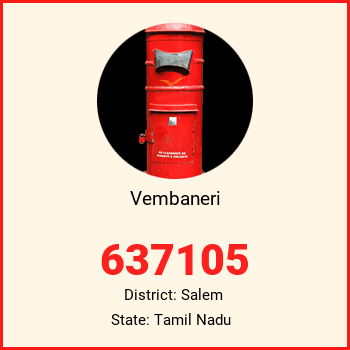 Vembaneri pin code, district Salem in Tamil Nadu