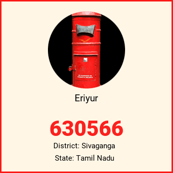 Eriyur pin code, district Sivaganga in Tamil Nadu
