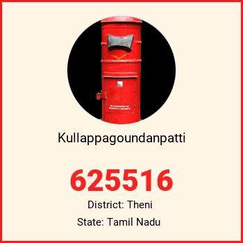 Kullappagoundanpatti pin code, district Theni in Tamil Nadu