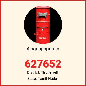 Alagappapuram pin code, district Tirunelveli in Tamil Nadu