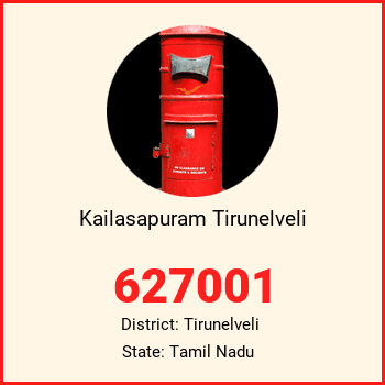 Kailasapuram Tirunelveli pin code, district Tirunelveli in Tamil Nadu