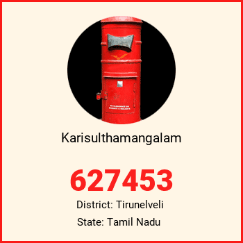 Karisulthamangalam pin code, district Tirunelveli in Tamil Nadu