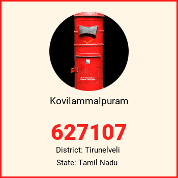Kovilammalpuram pin code, district Tirunelveli in Tamil Nadu