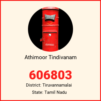 Athimoor Tindivanam pin code, district Tiruvannamalai in Tamil Nadu