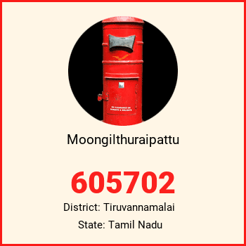 Moongilthuraipattu pin code, district Tiruvannamalai in Tamil Nadu