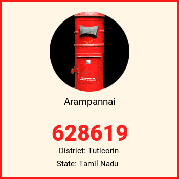 Arampannai pin code, district Tuticorin in Tamil Nadu