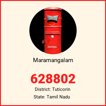 Maramangalam pin code, district Tuticorin in Tamil Nadu