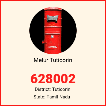 Melur Tuticorin pin code, district Tuticorin in Tamil Nadu