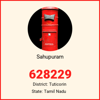 Sahupuram pin code, district Tuticorin in Tamil Nadu