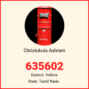 Christukula Ashram pin code, district Vellore in Tamil Nadu