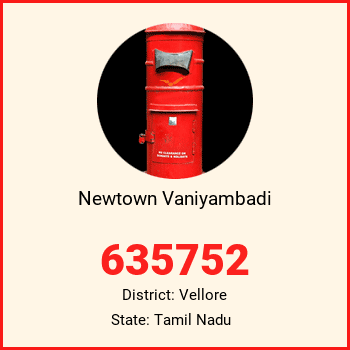 Newtown Vaniyambadi pin code, district Vellore in Tamil Nadu