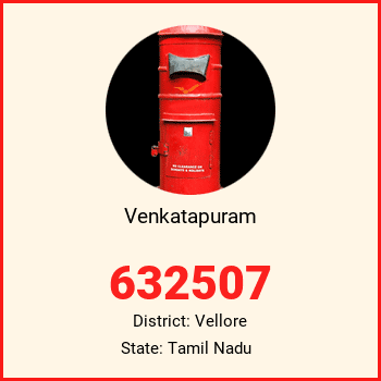 Venkatapuram pin code, district Vellore in Tamil Nadu