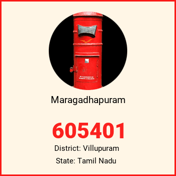 Maragadhapuram pin code, district Villupuram in Tamil Nadu