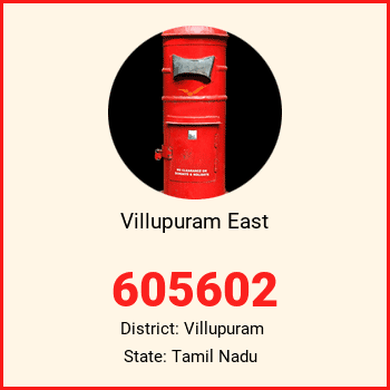 Villupuram East pin code, district Villupuram in Tamil Nadu