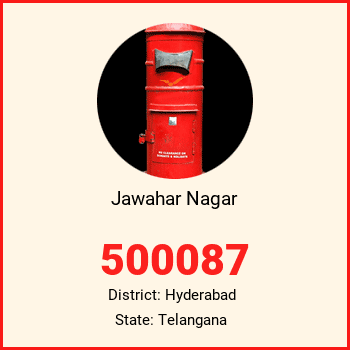 Jawahar Nagar pin code, district Hyderabad in Telangana