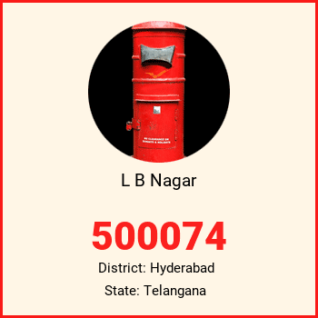 L B Nagar pin code, district Hyderabad in Telangana