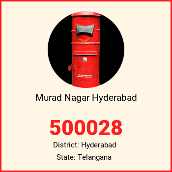 Murad Nagar Hyderabad pin code, district Hyderabad in Telangana