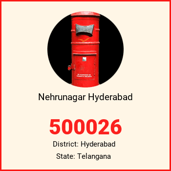 Nehrunagar Hyderabad pin code, district Hyderabad in Telangana