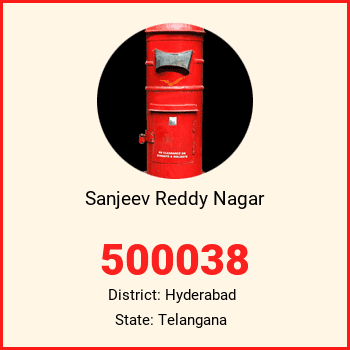 Sanjeev Reddy Nagar pin code, district Hyderabad in Telangana