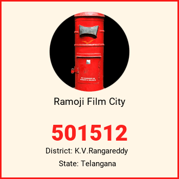 Ramoji Film City pin code, district K.V.Rangareddy in Telangana