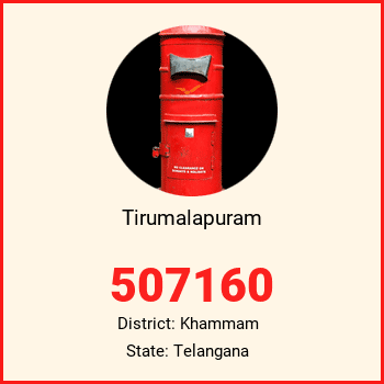 Tirumalapuram pin code, district Khammam in Telangana