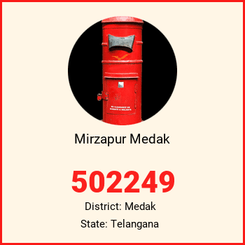 Mirzapur Medak pin code, district Medak in Telangana