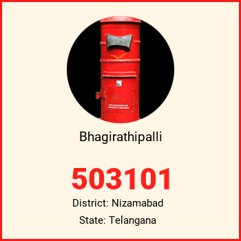 Bhagirathipalli pin code, district Nizamabad in Telangana
