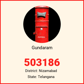 Gundaram pin code, district Nizamabad in Telangana