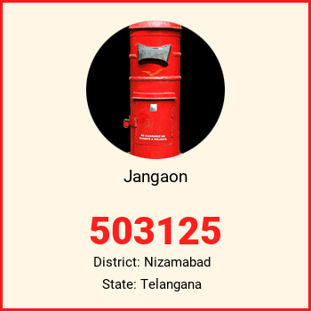 Jangaon pin code, district Nizamabad in Telangana