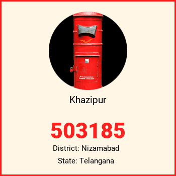 Khazipur pin code, district Nizamabad in Telangana