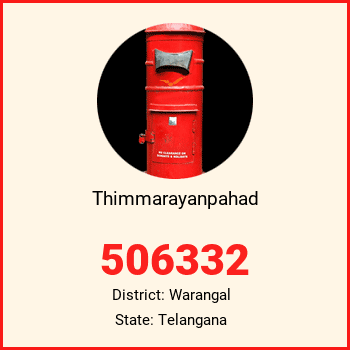Thimmarayanpahad pin code, district Warangal in Telangana