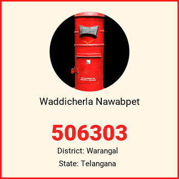 Waddicherla Nawabpet pin code, district Warangal in Telangana