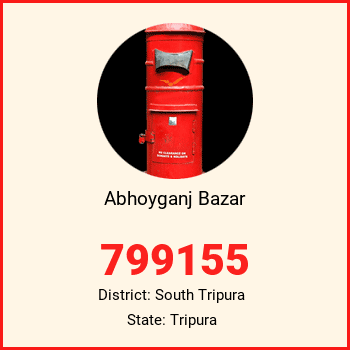 Abhoyganj Bazar pin code, district South Tripura in Tripura