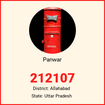Panwar pin code, district Allahabad in Uttar Pradesh