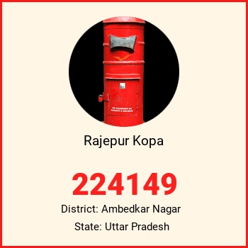 Rajepur Kopa pin code, district Ambedkar Nagar in Uttar Pradesh