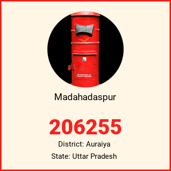 Madahadaspur pin code, district Auraiya in Uttar Pradesh