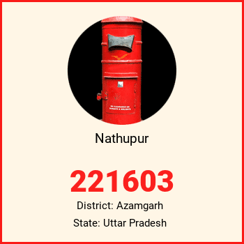 Nathupur pin code, district Azamgarh in Uttar Pradesh