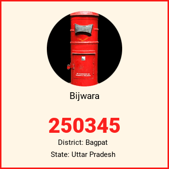 Bijwara pin code, district Bagpat in Uttar Pradesh