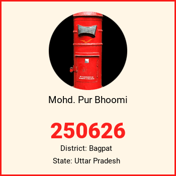 Mohd. Pur Bhoomi pin code, district Bagpat in Uttar Pradesh